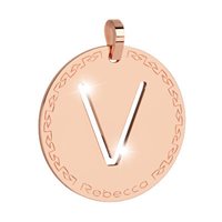 Pendente Rebecca Donna My World Alphabet in Bronzo BWRPRV72 - BWRPRV72